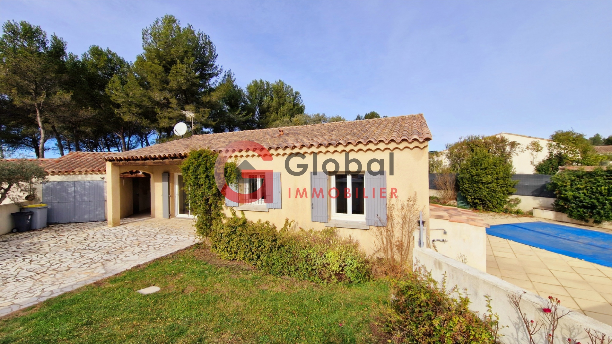 Vente Maison 120m² 6 Pièces à Lançon-Provence (13680) - Global Immobilier