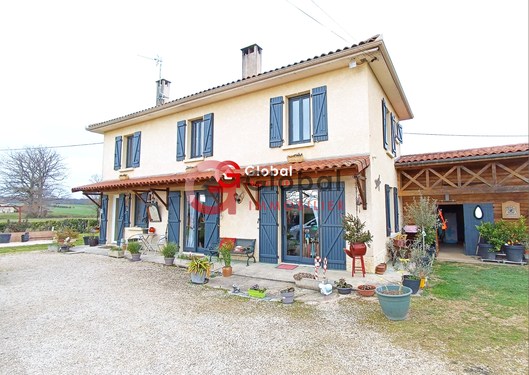 Vente Maison 145m² 6 Pièces à Castelnau-Magnoac (65230) - Global Immobilier