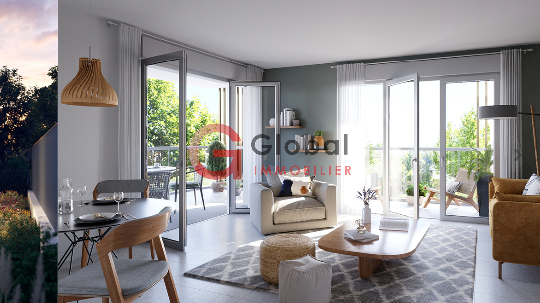 Vente Appartement 62m² 3 Pièces à Rognac (13340) - Global Immobilier